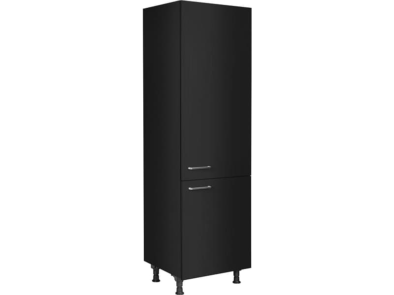 MODUSET Kühlschrank-Hochschrank TOUCH 60x58x217cm schwarz
