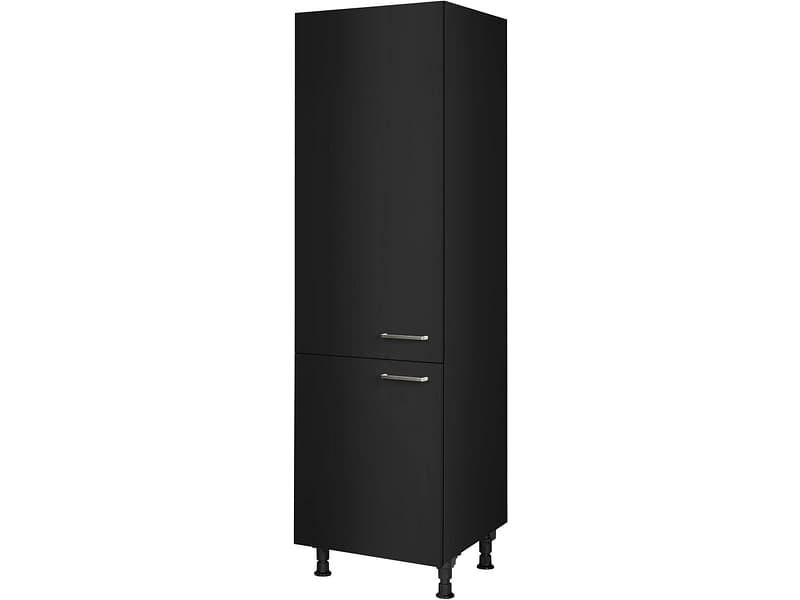 MODUSET Kühlschrank-Hochschrank TOUCH 60x58x217cm schwarz