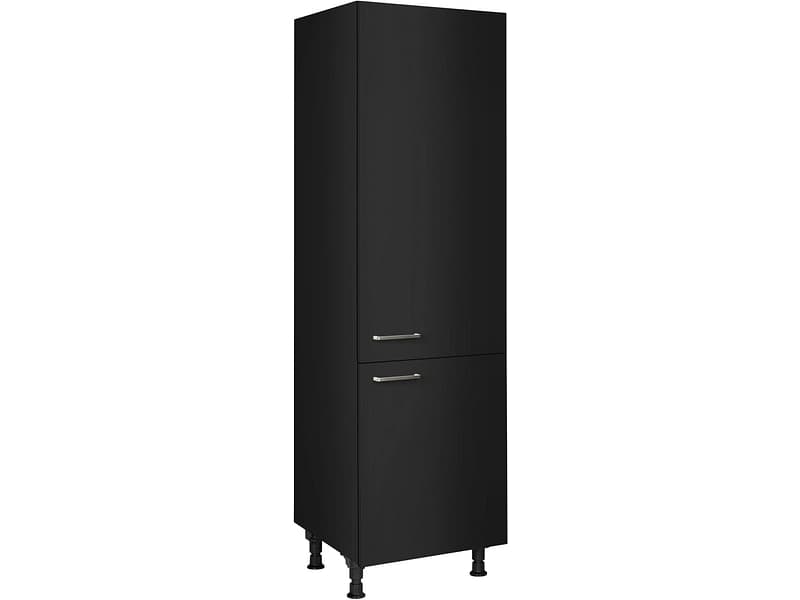 MODUSET Kühlschrank-Hochschrank TOUCH 60x58x217cm schwarz
