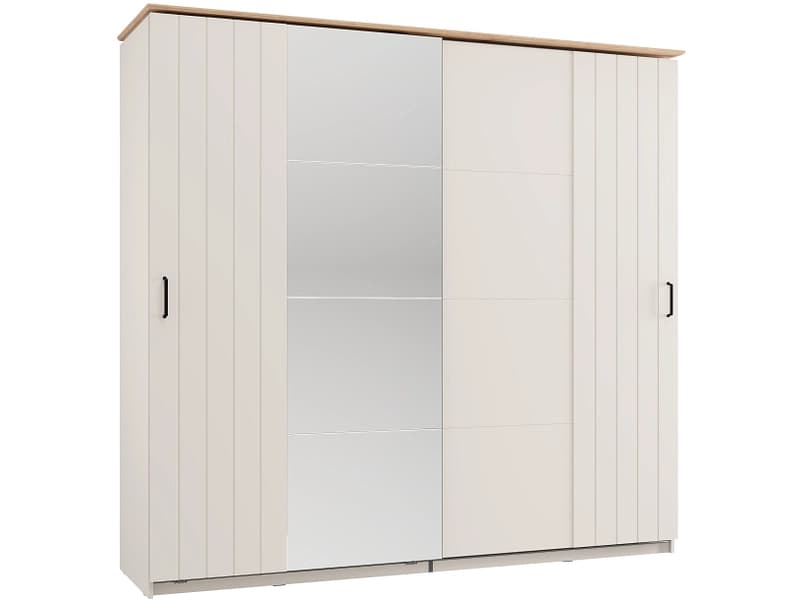 Schwebetürenschrank ALBA kaschmir 2 Türen
