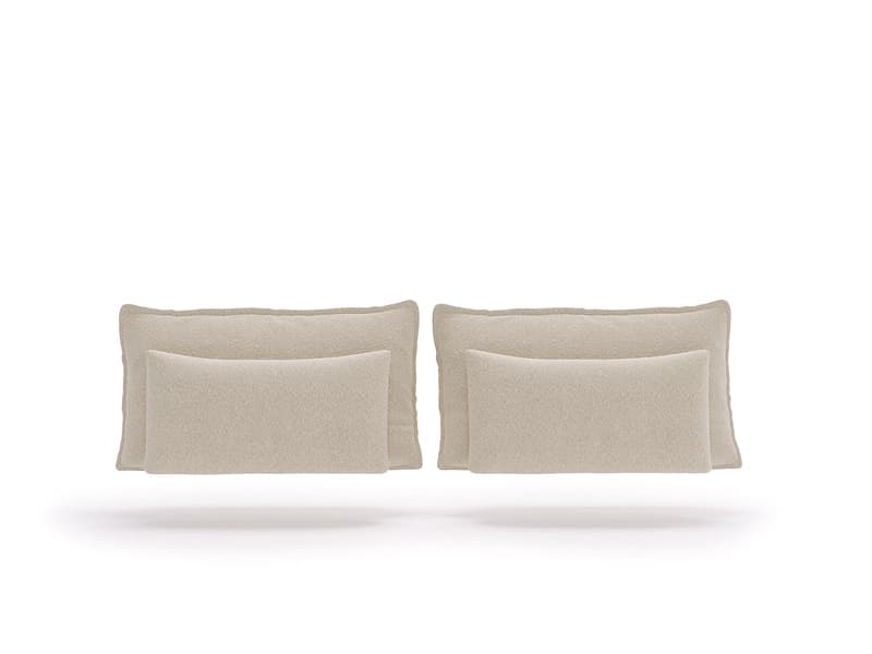Set 4 Kissen MARGOT 30x10cm beige unifarben