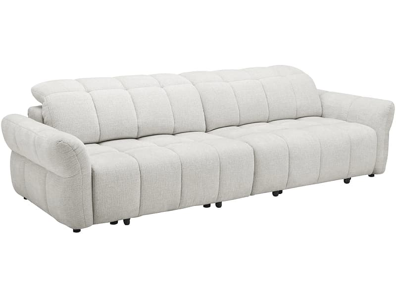 3er Sofa MIAMI Stoff beige