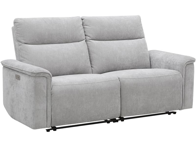 3er Sofa TREVISO Stoff grau