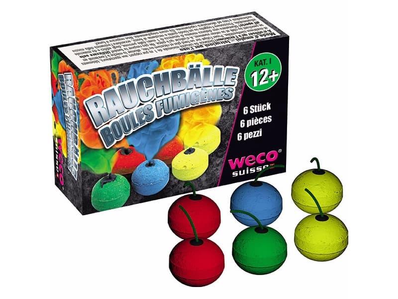 WECO Rauchkugeln mehrfarbig