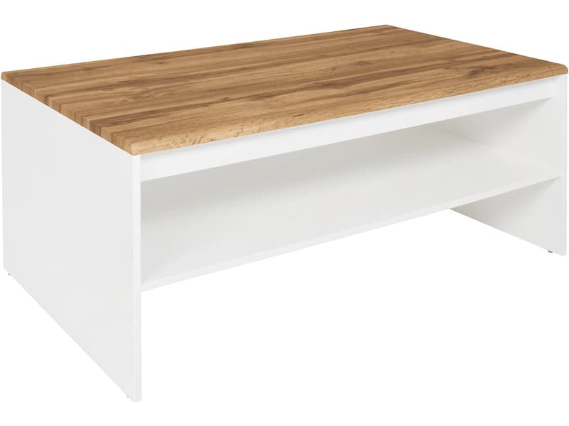 Couchtish HOLTEN 65x110x45.5cm weiss