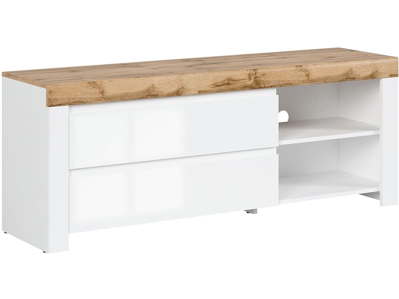 TV-Möbel HOLTEN 156cm weiss