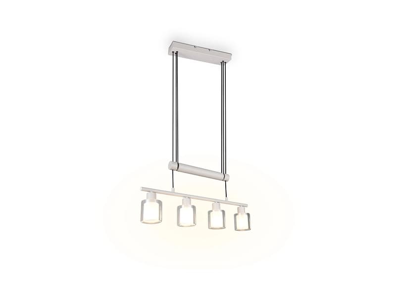 Hängelampe NERALO LED 9x150cm 10W grau