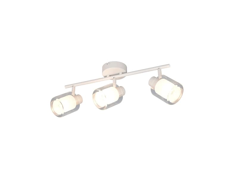 3 Spots LED NERALO 45cm 10W grau