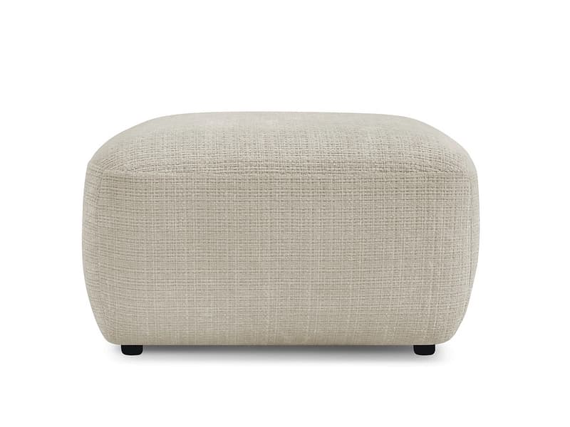 Sitzsack BOBOCHIC DENISE 65x75x42cm stoff mit textur beige