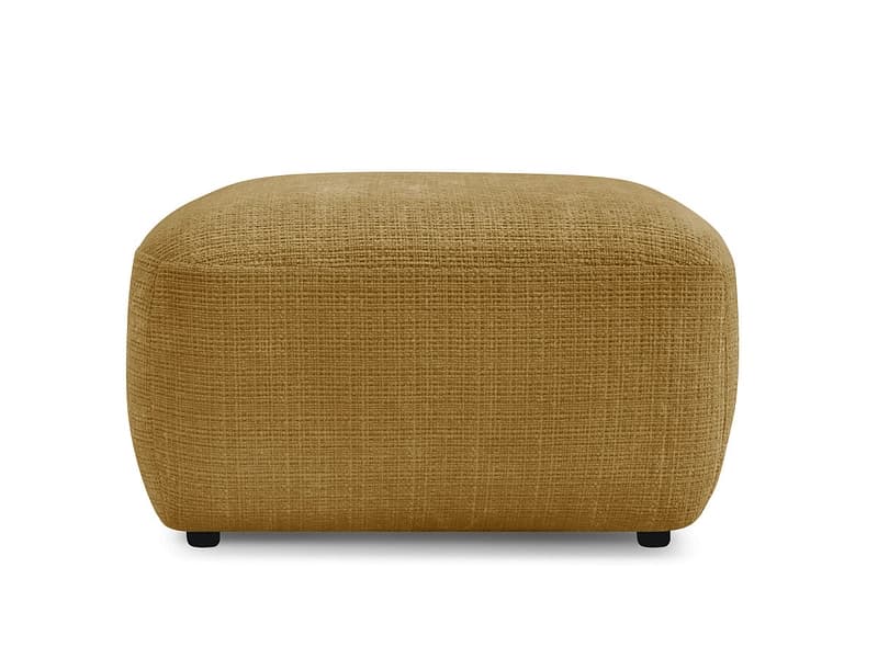 Sitzsack BOBOCHIC DENISE 65x75x42cm stoff mit textur gelb
