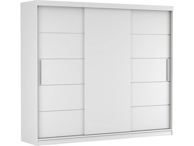 Schwebetürenschrank AVILA weiss 3 Türen