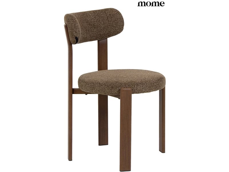 MOME Stuhl SOREN Stoff rotbraun