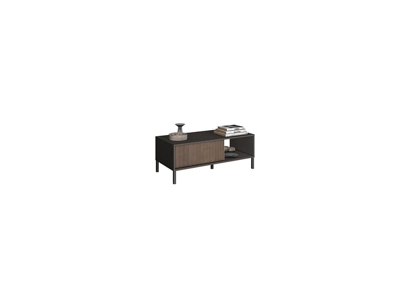 Couchtish CORTINA 50x110x42cm grau anthrazit