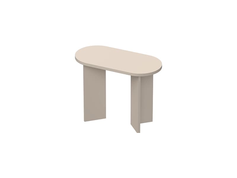 Couchtish TIVOLI 33x70x52cm kaschmir