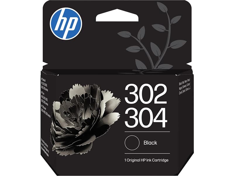 HP Druckerpatronen Schwarz 302 Schwarz schwarz