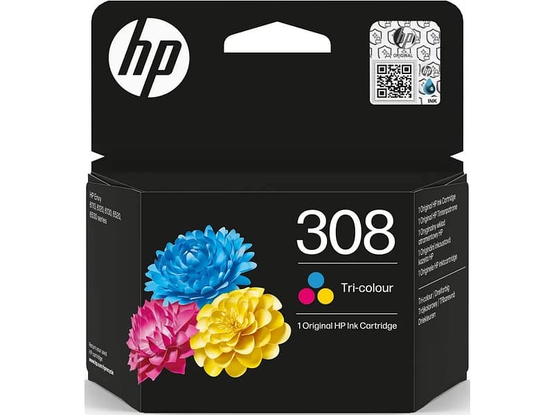 HP Druckerpatronen Farben 308 Color mehrfarbig