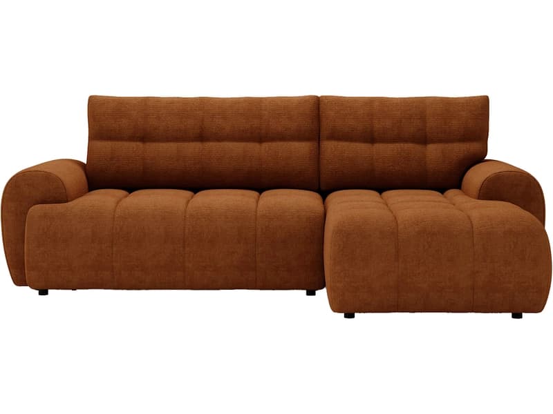 Ecksofa MINTY Stoff orange
