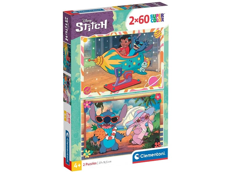CLEMENTONI Puzzle STITCH mehrfarbig