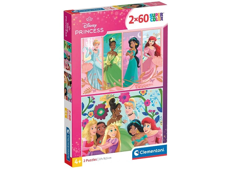 CLEMENTONI Puzzle PRINCESS DISNEY mehrfarbig