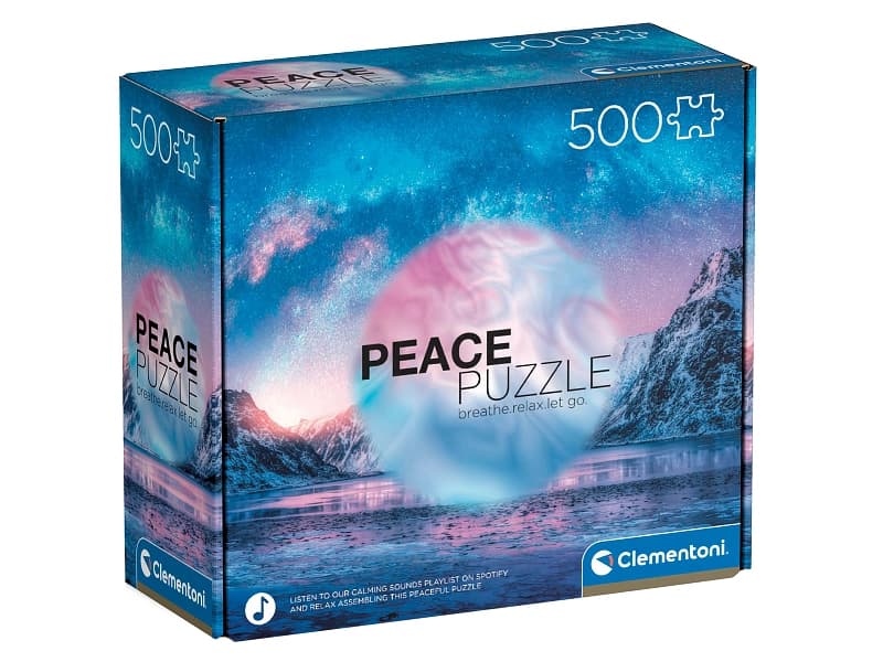 CLEMENTONI Puzzle BLAUES LICHT mehrfarbig
