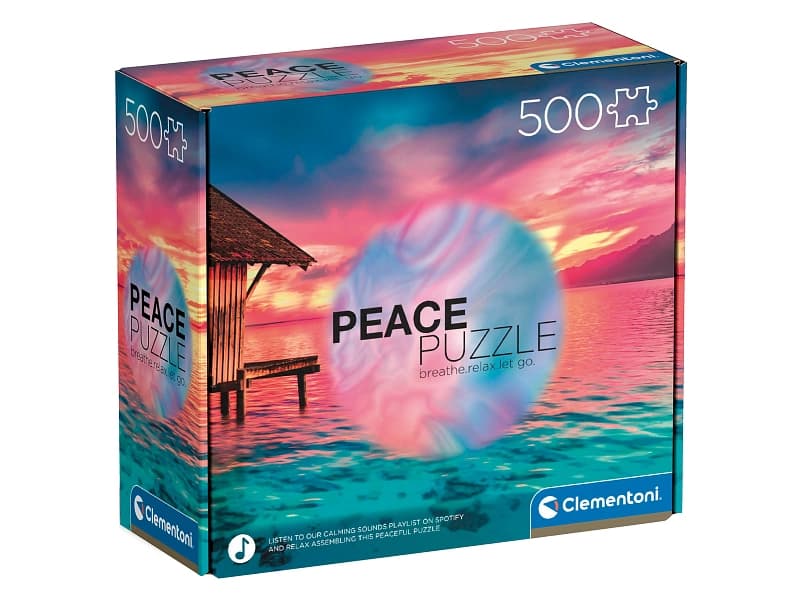 CLEMENTONI Puzzle BLAUES MEER mehrfarbig