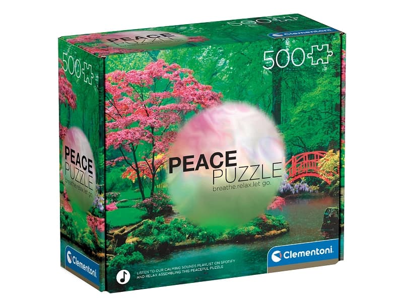 CLEMENTONI Puzzle REGENTROPFEN mehrfarbig
