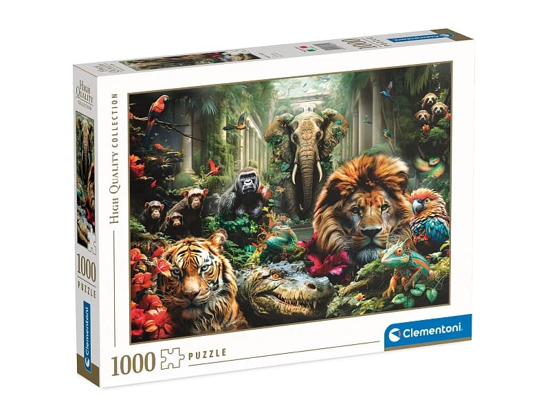 CLEMENTONI Puzzle MYSTIC JUNGLE mehrfarbig