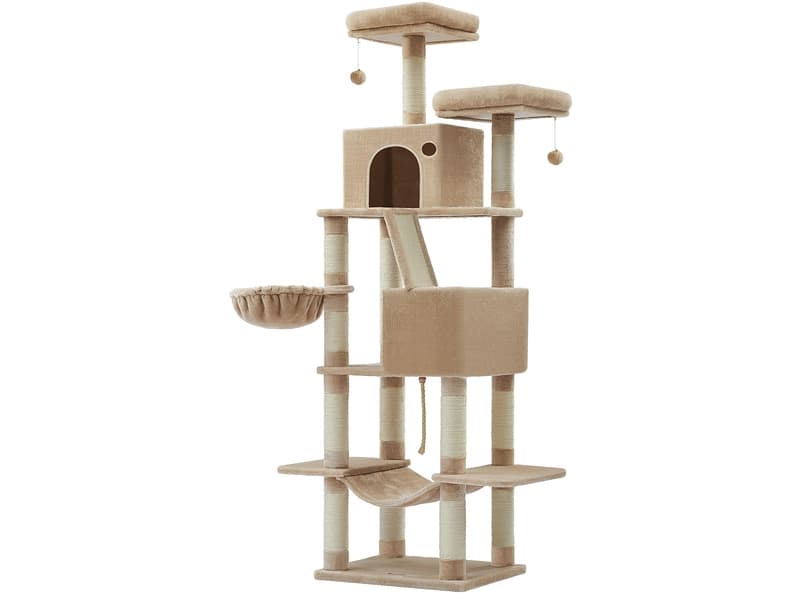 Katzenbaum FEANDREA Spanplatte braun