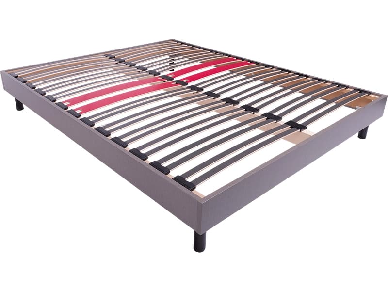 Einlegerahmen CELESTA CONFORT KIT II chenillegrau 160x200cm Hart
