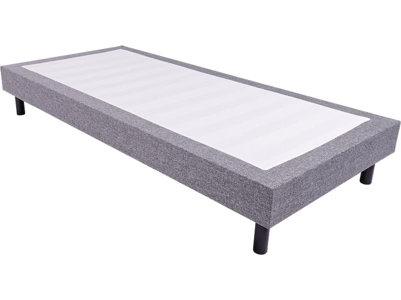 Polsterrahmen als Bausatz CELESTA CONFORT KIT II grau meliert 90x200cm Hart