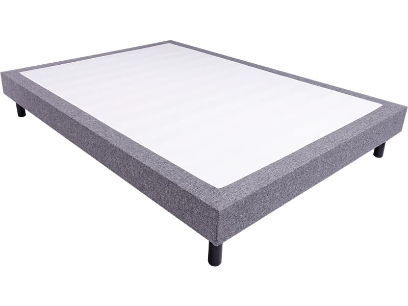 Polsterrahmen als Bausatz CELESTA CONFORT KIT II grau meliert 160x200cm Hart