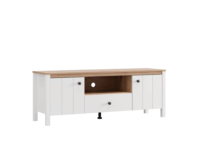 TV-Möbel BEDFORD 143cm weiss