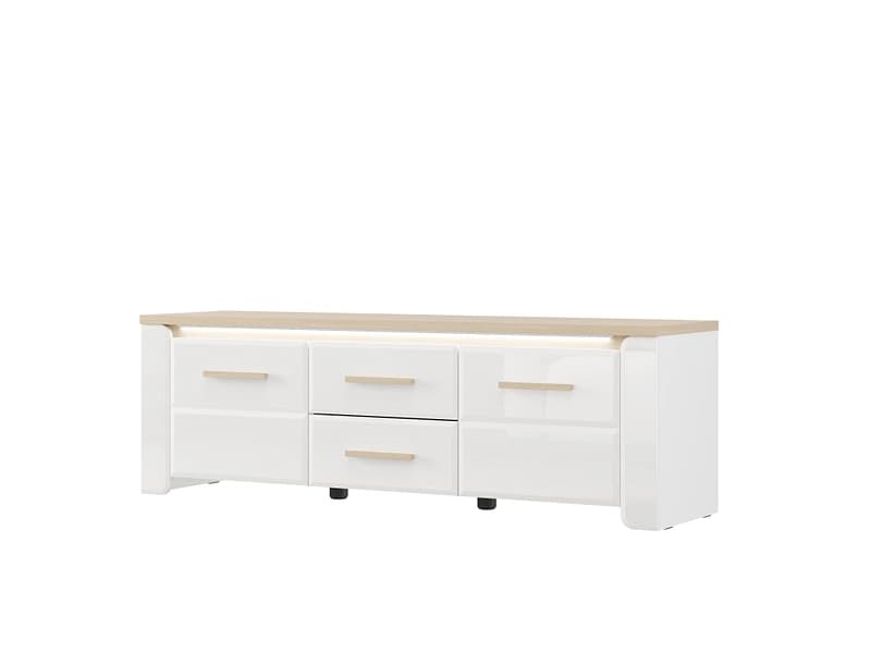TV-Möbel ABERDEEN 154cm weiss
