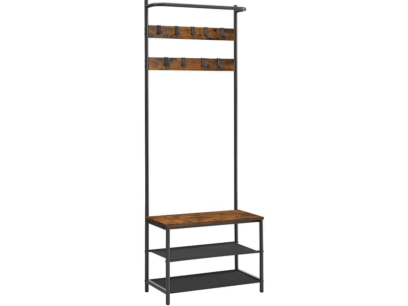 Garderobe SONGMICS HOLD 64x32.2x180cm vintage braun