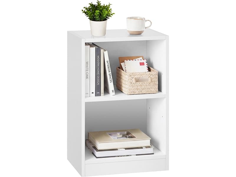 Nachttisch SONGMICS LIGHTY 40x30x60cm wolkenweiss melamin