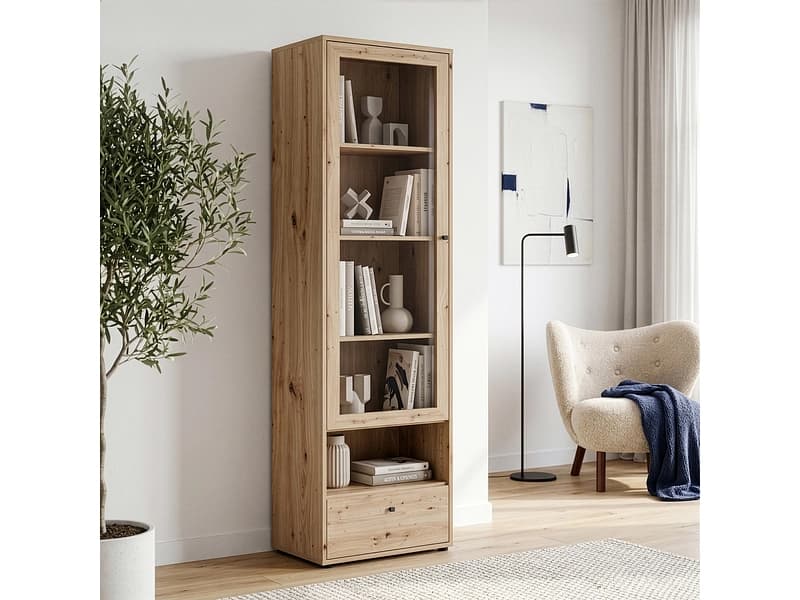 Bibliothek TEMPRA 2 54x34.8x197.5cm spanplatte