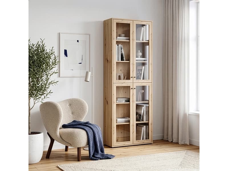 Bibliothek TEMPRA 2 73.7x34.8x216.7cm spanplatte
