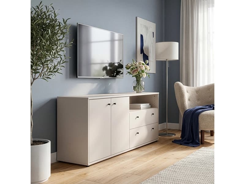 TV-Möbel TEMPRA 2 145.7cm sand