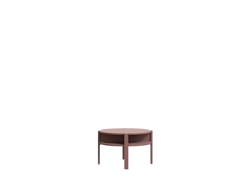 Couchtish ALICE SPRINGS 74.4x74.4x45.5cm terrakotta