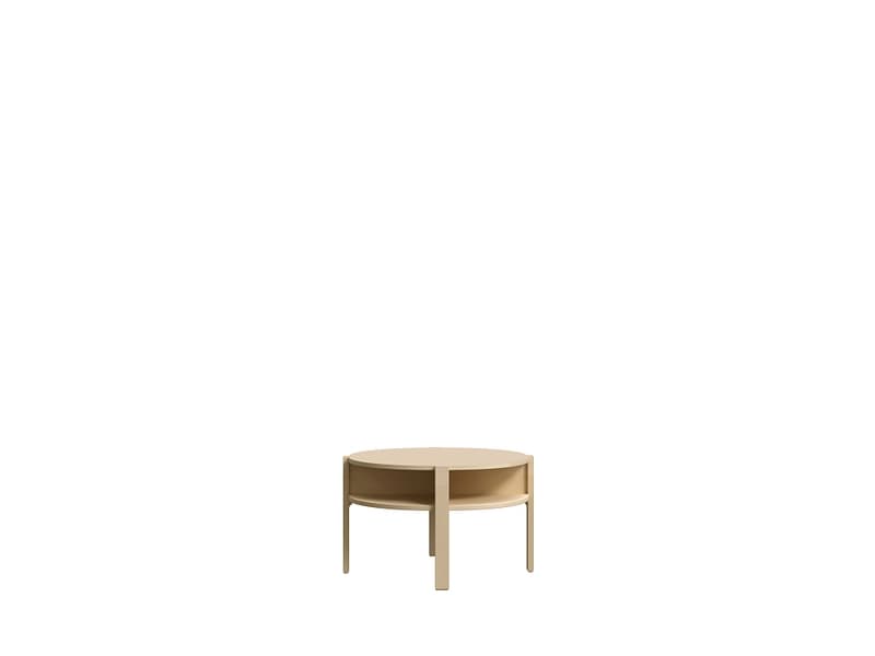 Couchtish ALICE SPRINGS 74.4x74.4x45.5cm gelb