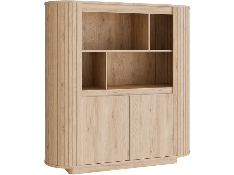 Bibliothek CHIKUMA 162x52.7x170.1cm spanplatte