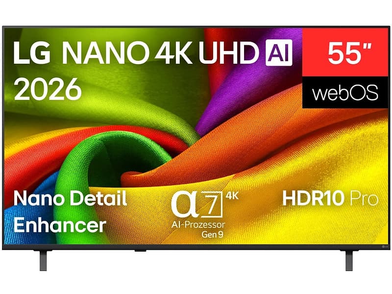 LG ELECTRONICS TV NanoCell 55NU900B6LA, 55''/139cm 4K UHD