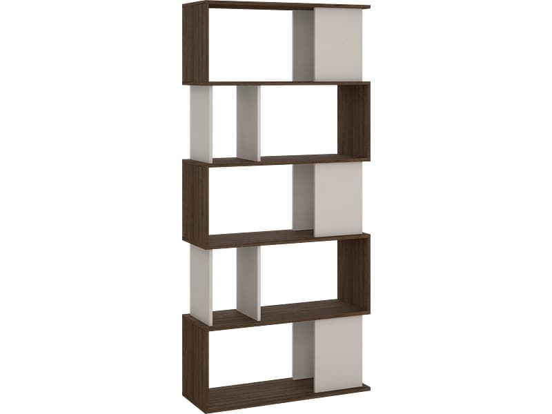 Regal MAZE 80x29.5x173.5cm spanplatte dekor