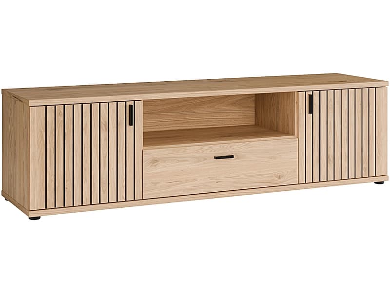 TV-Möbel VERNIQ 159.8cm wilde eiche