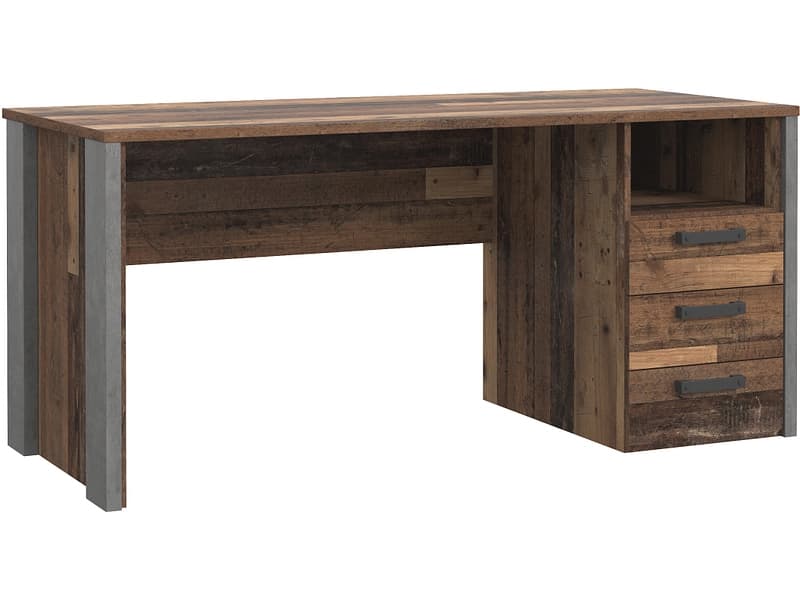 Schreibtisch CLIF 69.6x160x73.5cm vintage holz