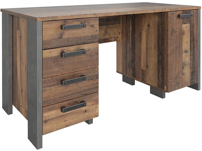 Schreibtisch CLIF 60x155x73.5cm vintage holz