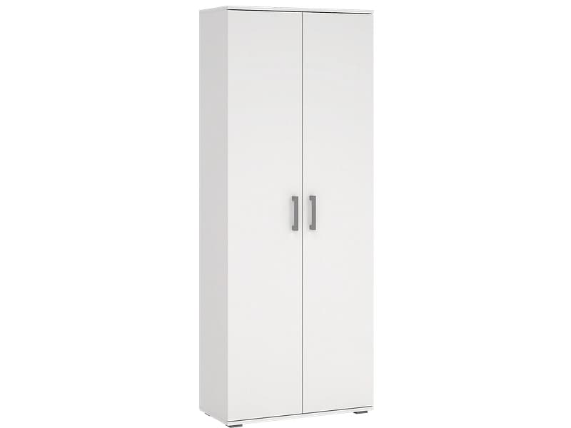 Schuhschrank LUXA 24 Paar Schuhe 2 Türen weiss
