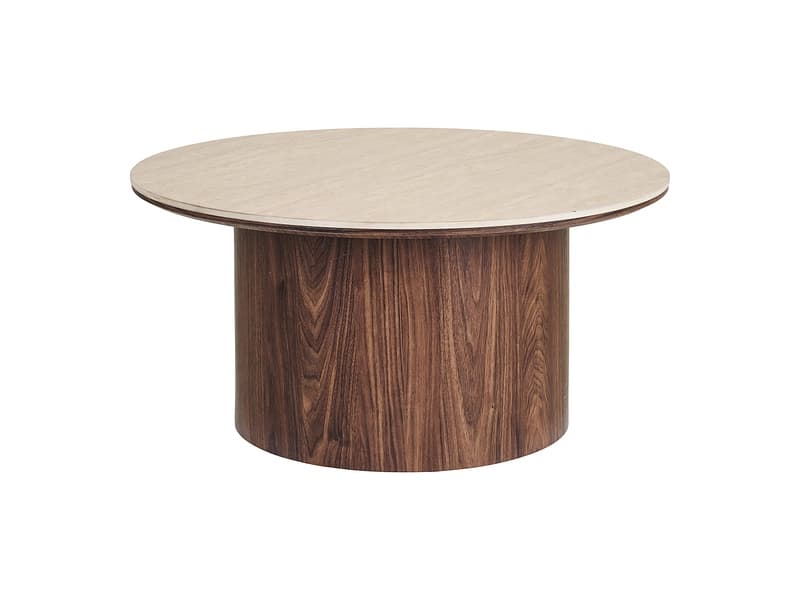 HOUSE NORDIC Couchtish DELPHI 80x80x40cm dunkelbraun
