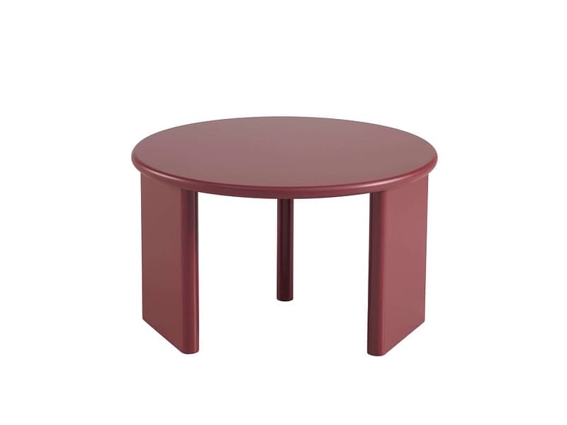 BAÏTA Couchtish KARIA 70x70x40.5cm bordeau