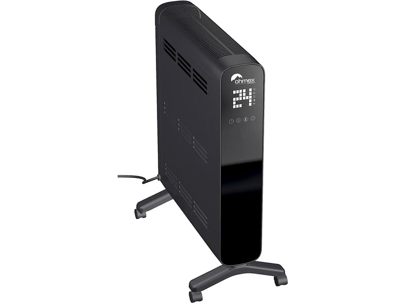 OHMEX Vernetzter Heizkörper OHM-HET-8024BK-WIFI